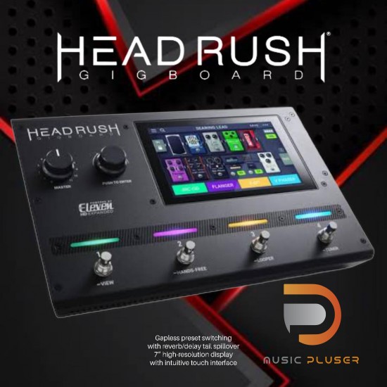 即配送　HEADRUSH GIGBOARD 箱電源ケーブル付き 即配送 HEADRUSH GIGBOARD 箱電源ケーブル付き